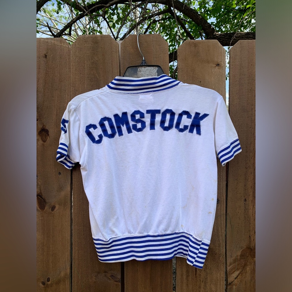 True Vintage Combstock 1/4 zip jersey size L by Felco Athletic Co.